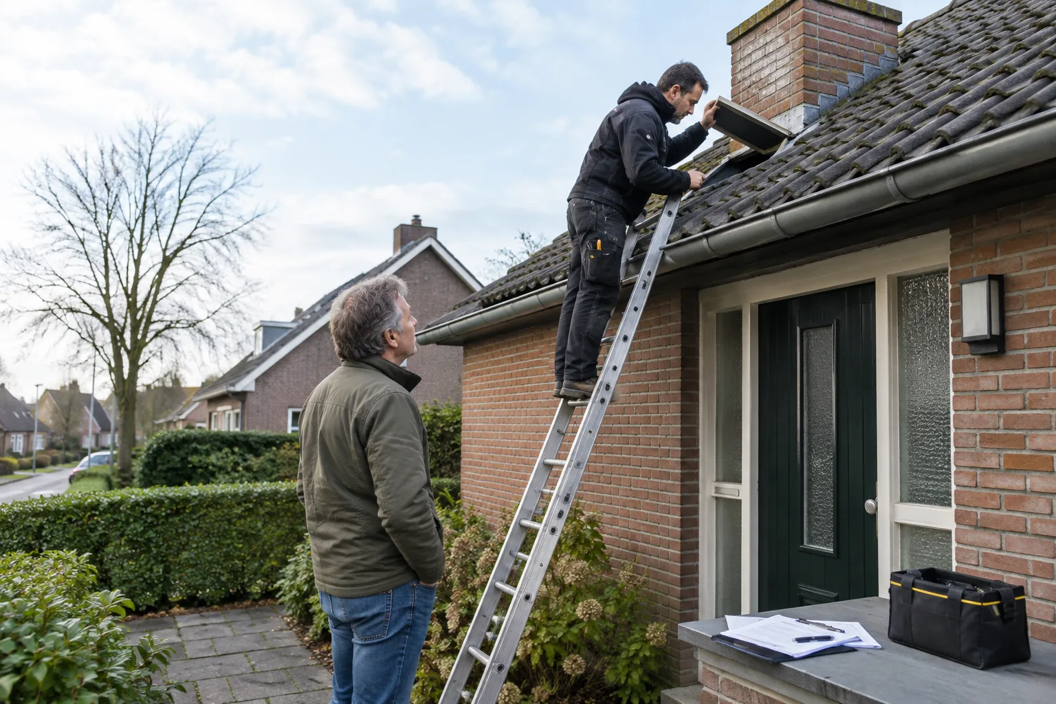Waar vind ik een goede dakdekker in Apeldoorn? in een realistische praktijksituatie